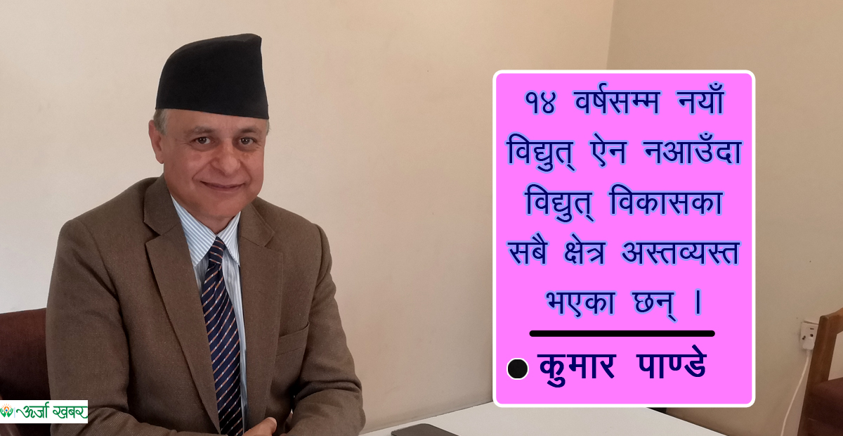 ‘३० वर्षपछि कस्तो परिस्थिति आउँछ भन्न सकिँदैन, अतः समयमै जलविद्युत् विकास गरौं’